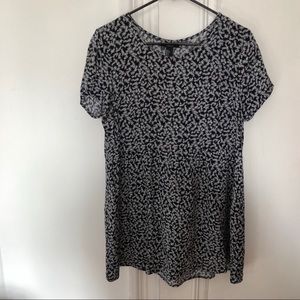 Black and white dress